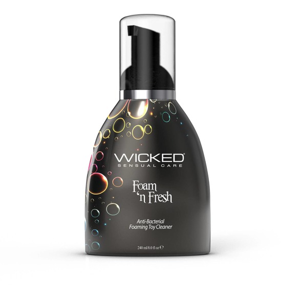 Wicked Sensual Care Foam N Fresh Anti-Bacterial Foaming Toy Cleaner - 8 oz - Picture 1 of 1